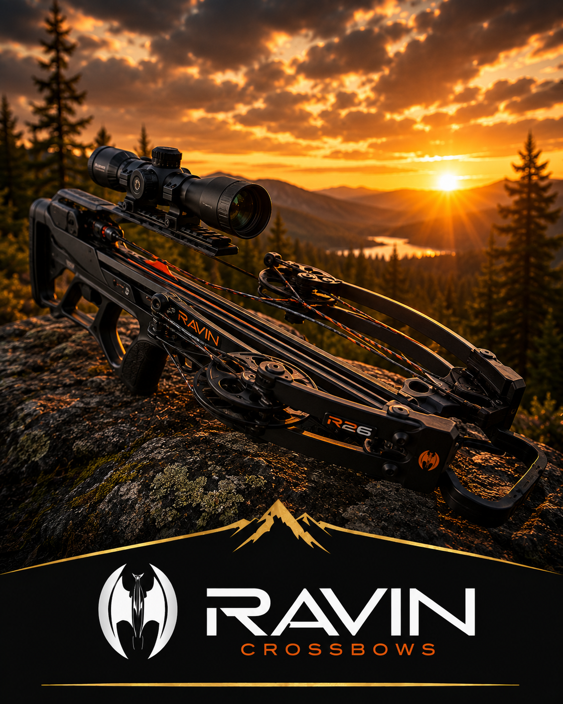 Ravin Crossbows and hunting equipment recommended by Team Moore Outdoors
