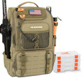 KastKing KarryAll Tackle Backpack with Rod Holders 4 Tackle Boxes