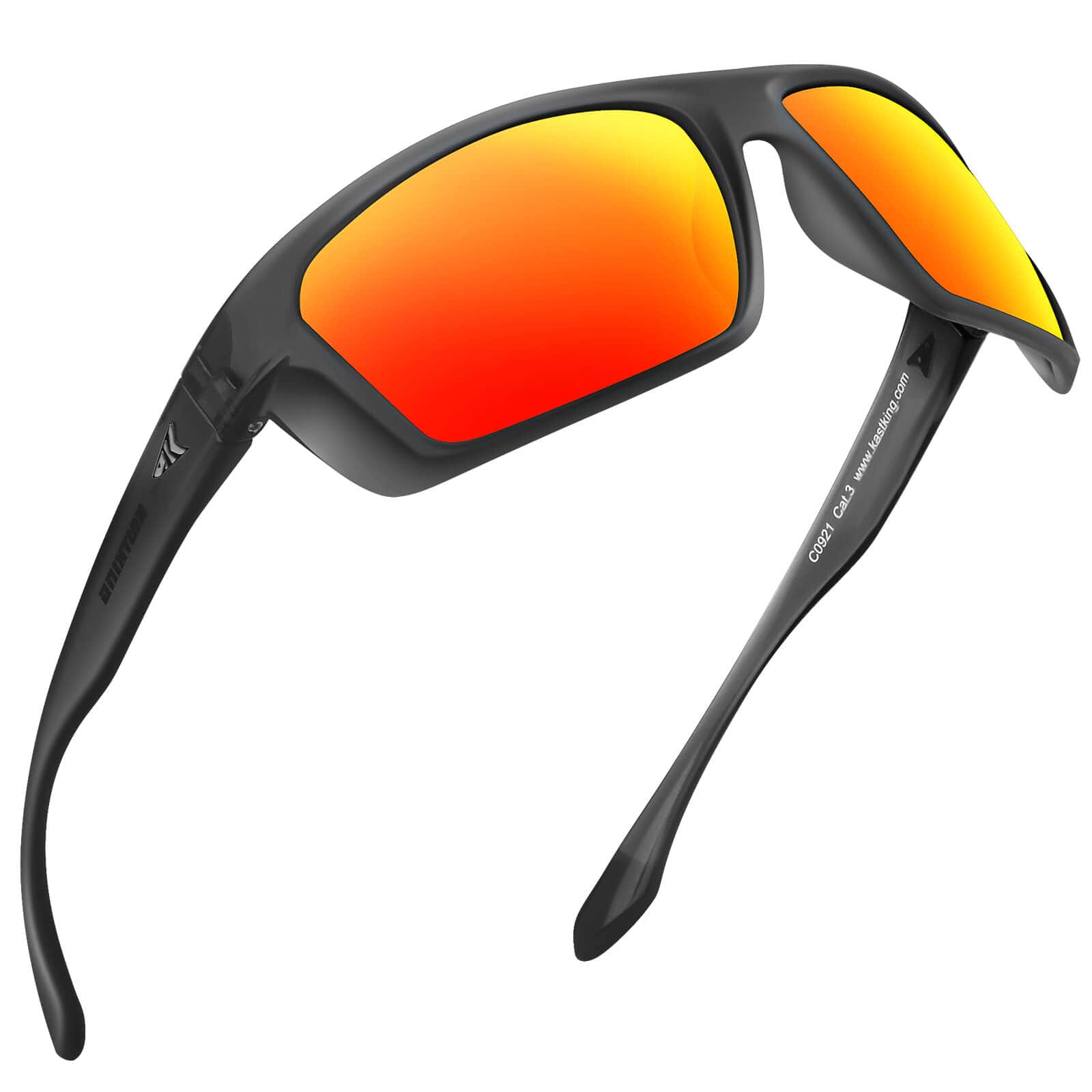 KastKing Huzzah Polarized Sport Sunglasses for Men and Women, Ideal for Driving Fishing Cycling and Running,UV Protection