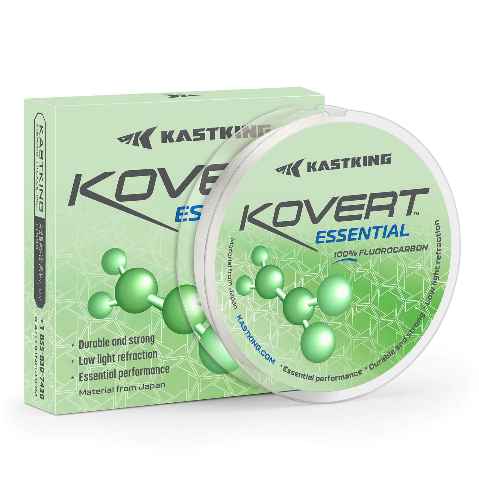 KastKing Kovert Essential 100% Fluorocarbon Fishing Line