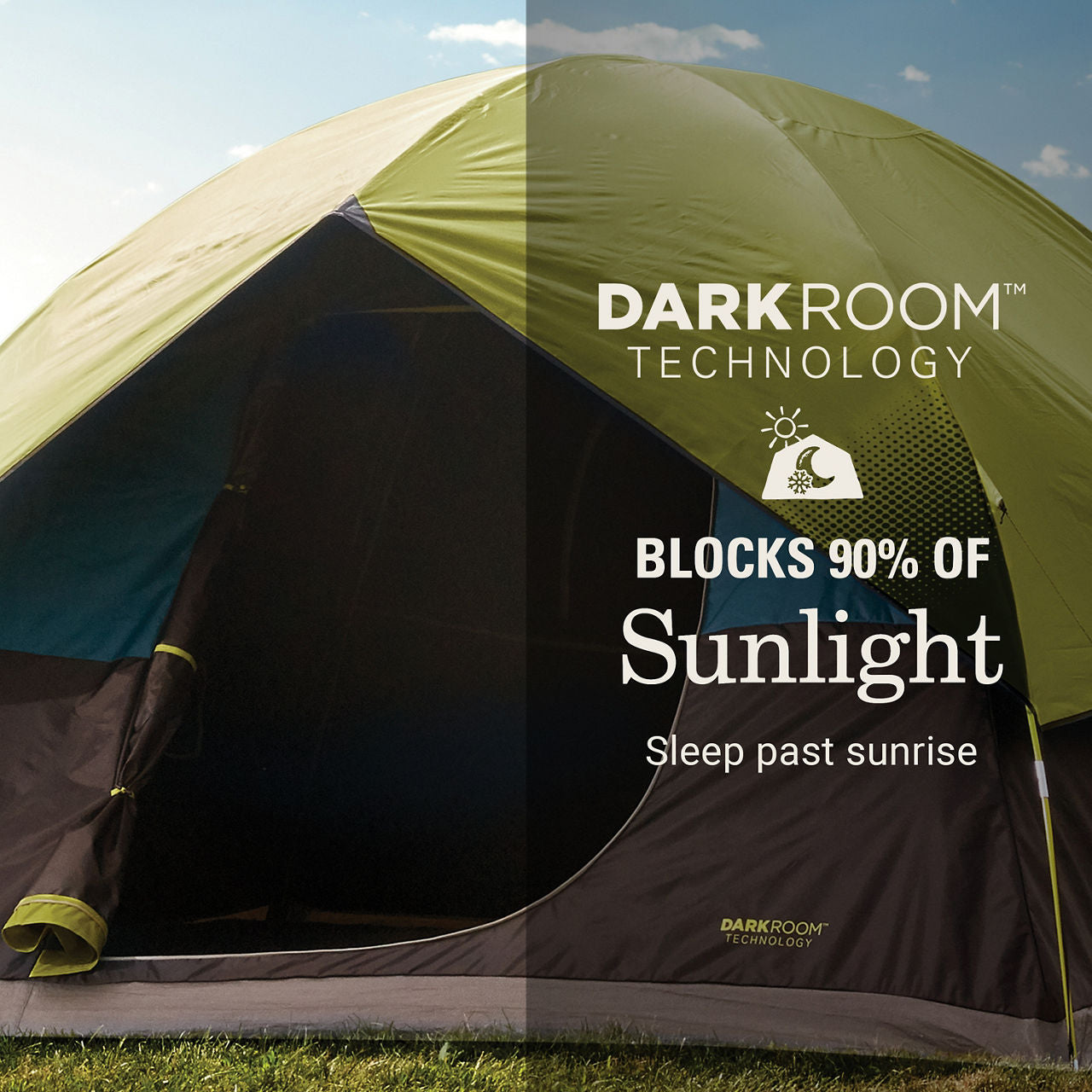 Coleman 6-Person Dark Room Sundome Tent | 10 ft x 10 ft