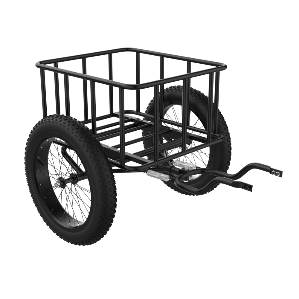 Heavy-Duty Fat Tire E-Bike Cargo Trailer (99 lbs Capacity)