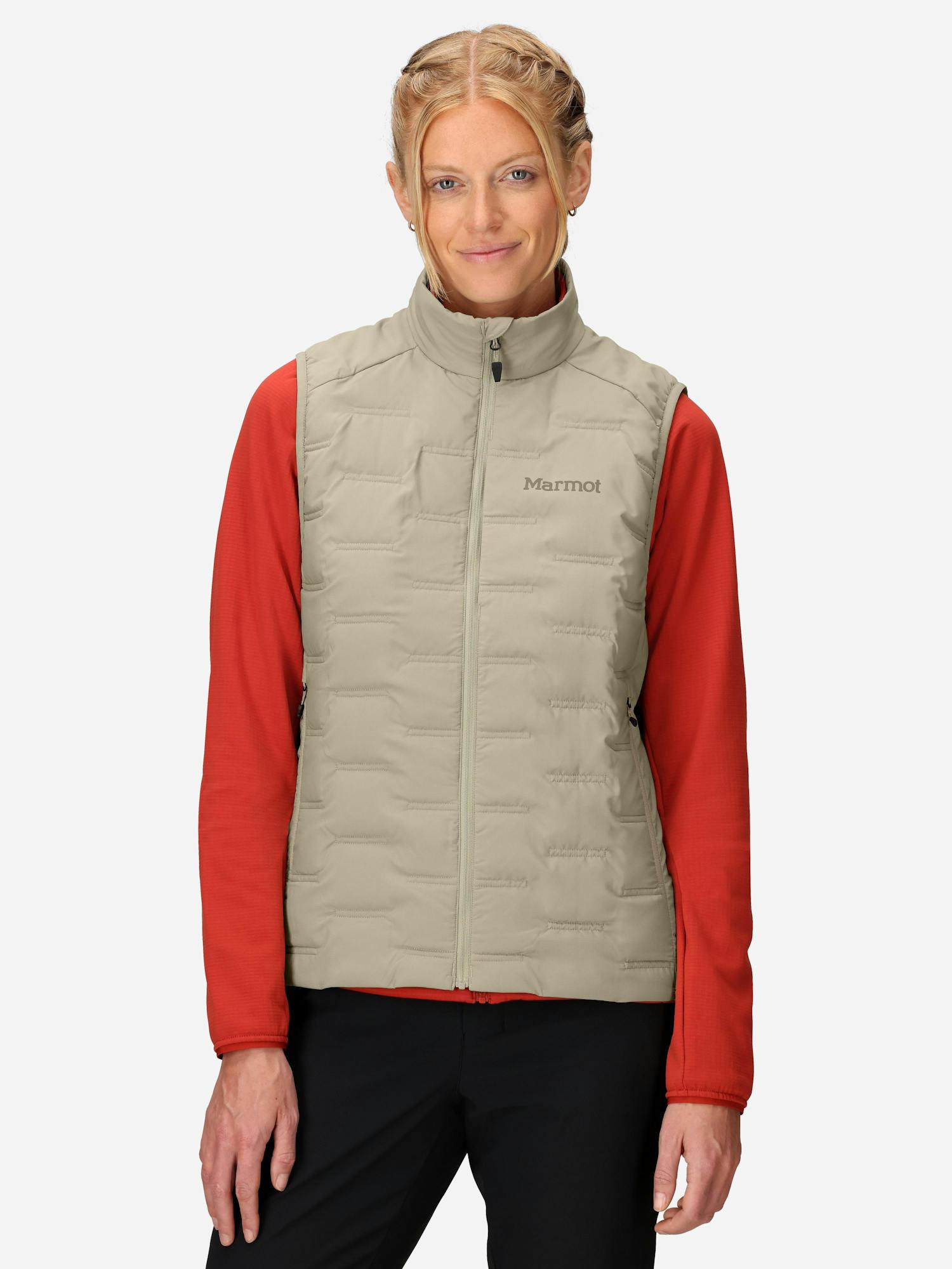 Marmot Women’s WarmCube® Active Aerothermal PrimaLoft® Insulated Vest (Fall 2025) in Shale Grey