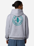 Marmot Men's Mountain Works Circle Critter Hoodie (Spring 2026) Shirt in Grey Heather | Recycled Cotton