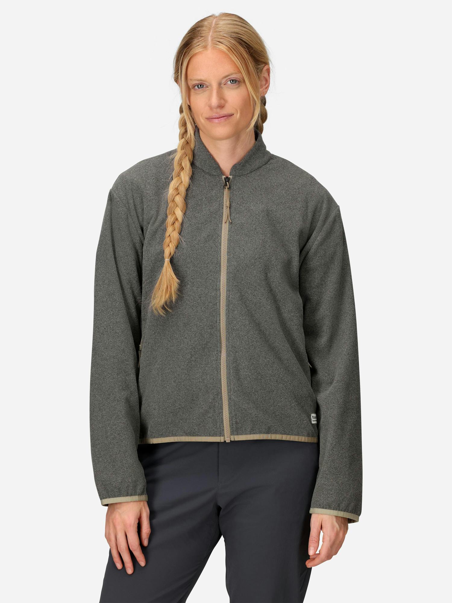 Marmot Women’s Felton Ultra Soft Fleece Full-Zip Jacket (Fall 2025) in Shale Grey Heather