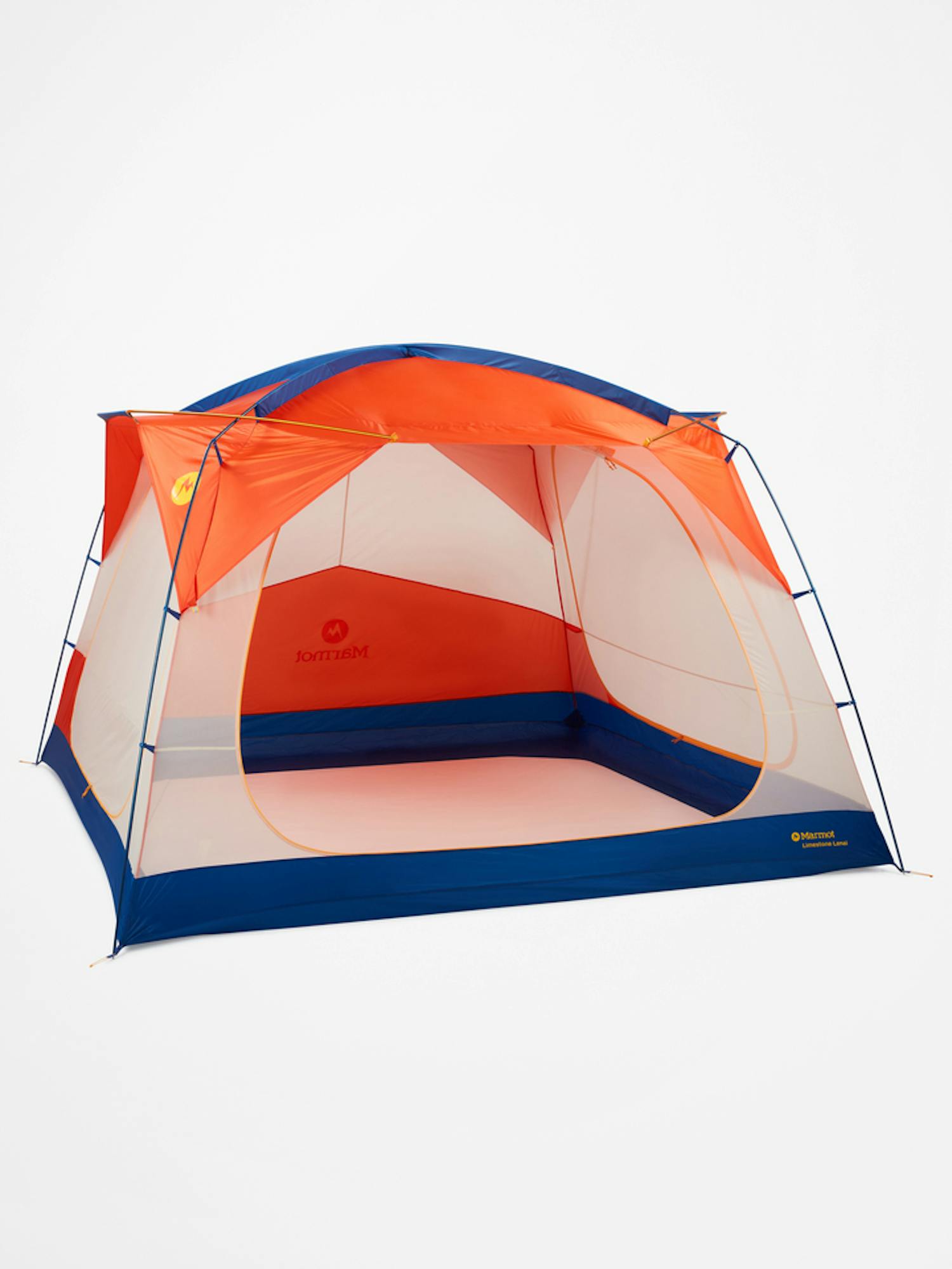 Marmot Limestone Lanai Shelter in Red Sun/Dark Azure