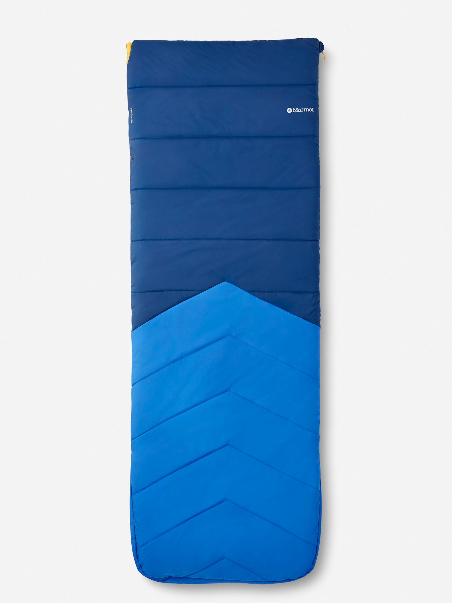 Marmot Pacifica 30°F Long Sleeping Bag in Trail Blue/Twilight Blue | Down