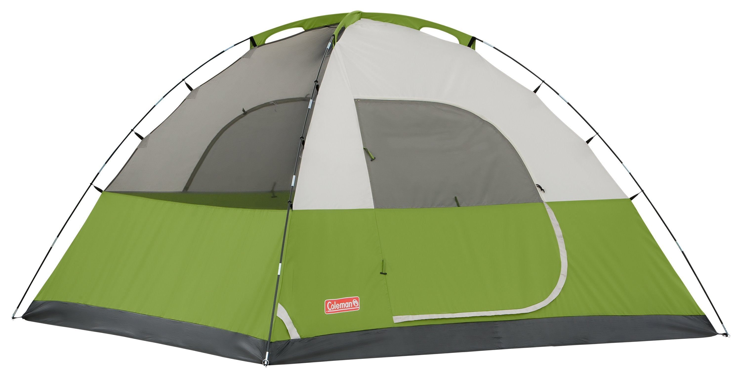 Coleman Sundome® 4-Person Camping Tent | 9 x 7 ft | Palm Green