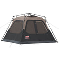 Coleman 4-Person Cabin Camping Tent with Instant Setup | 8 x 7 ft | Black