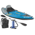 Coleman Sevylor K1 QuikPak Kayak | Blue | Cup Holder