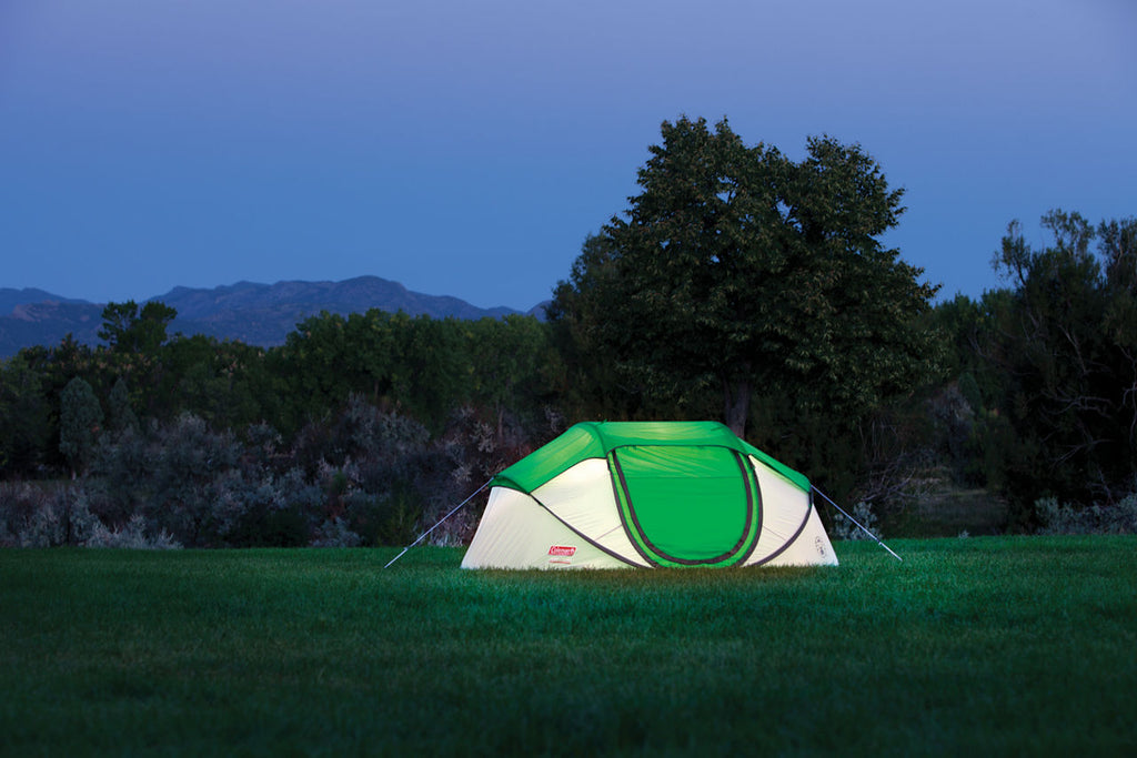 Coleman 4-Person Pop-Up Tent | 9 x 2 ft. | Green