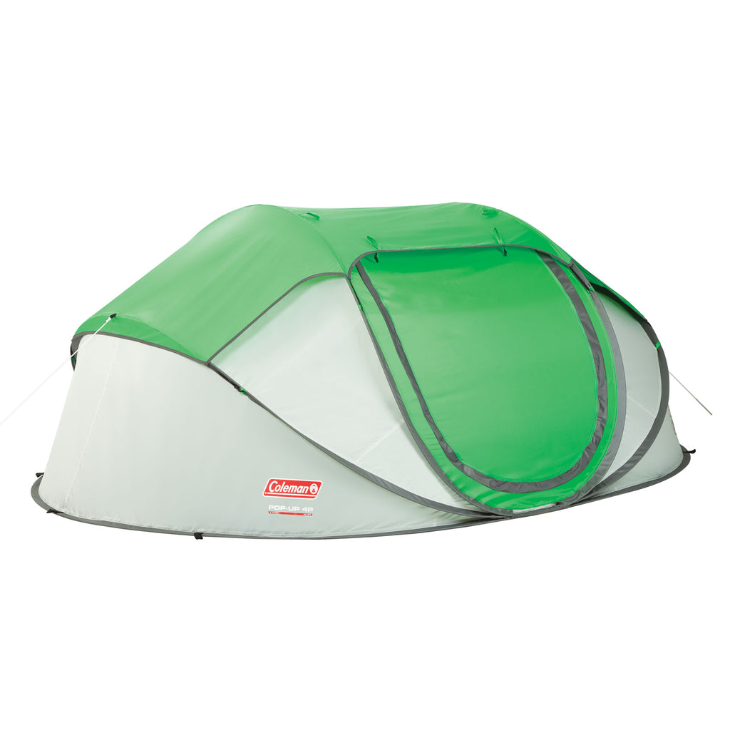 Coleman 4-Person Pop-Up Tent | 9 x 2 ft. | Green
