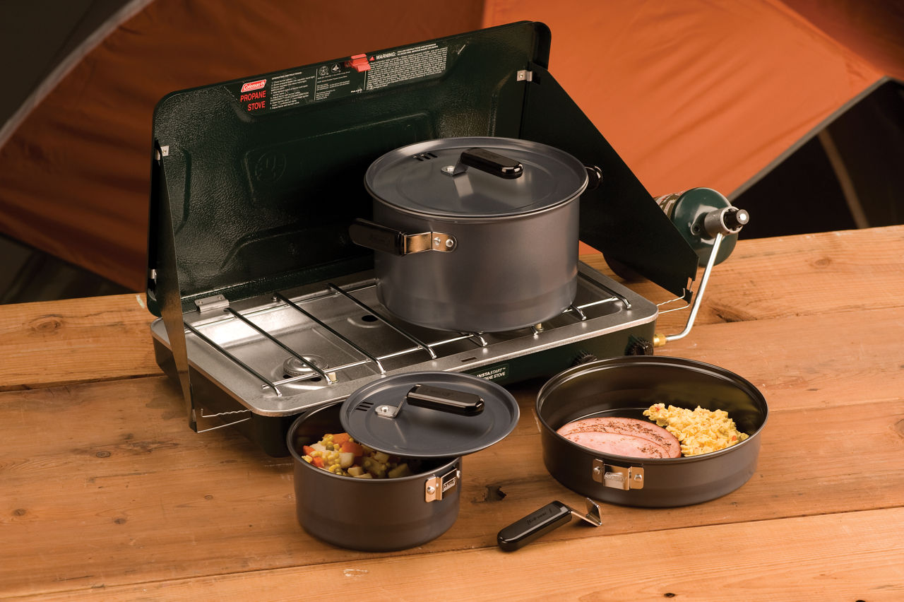 Coleman Family Cookware Set | 6-Piece | Steel