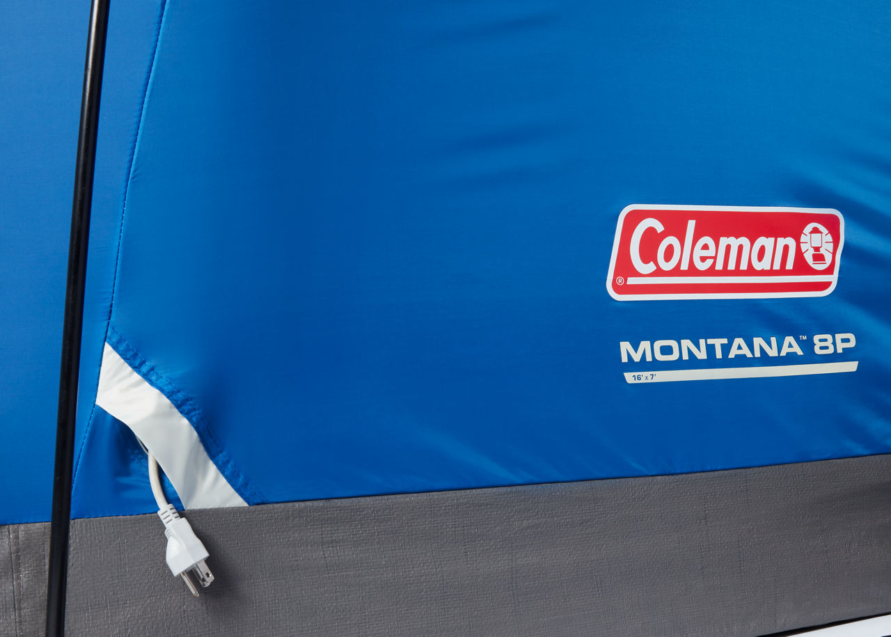 Coleman Montana™ 8-Person Tent | 16 ft x 7 ft | Blue