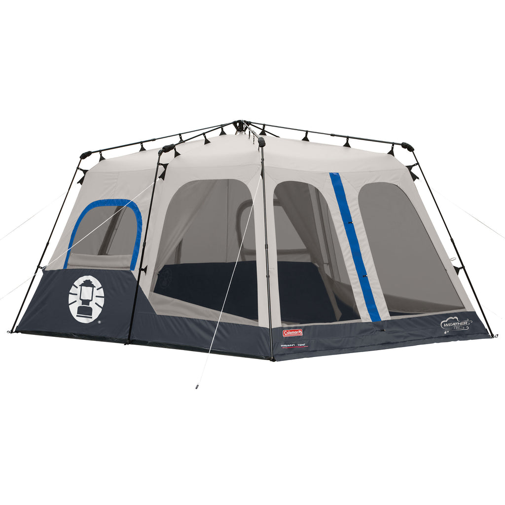 Coleman 8-Person Instant Cabin Tent | 14 ft x 10 ft | Blue