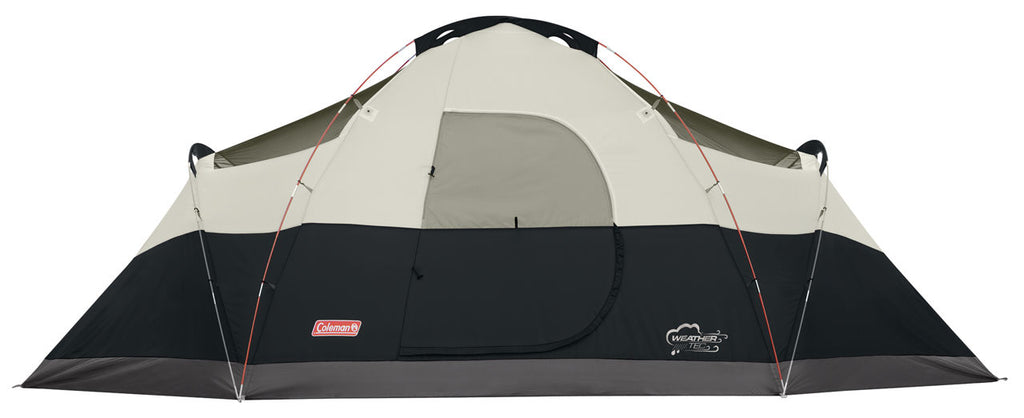 Coleman 8-Person Red Canyon™ Dome Camping Tent | 17ft x 10 ft x 6 ft | Black