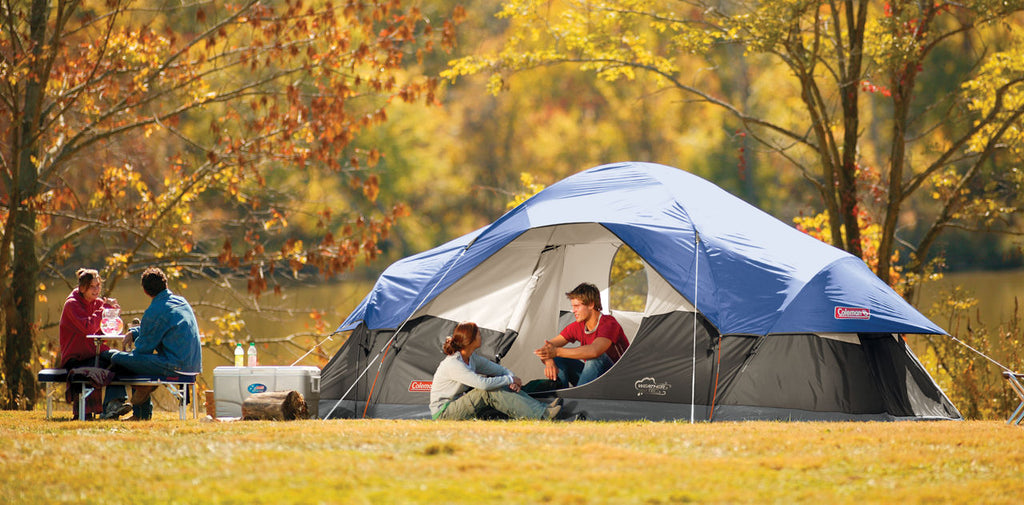 Coleman 8-Person Red Canyon™ Dome Camping Tent | 17 x 10 ft. | Blue