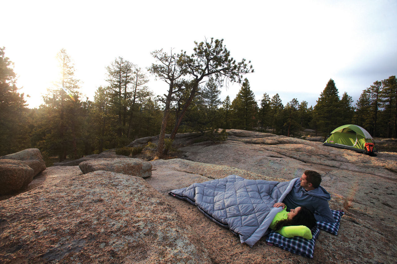 Coleman Tandem 3-In-1 45 Tall Sleeping Bag | Gray