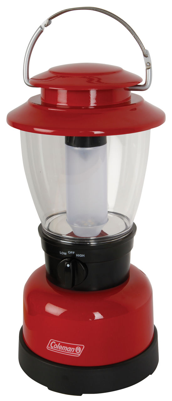 Coleman 400 Lumens Personal LED Lantern with 4D Battery | Red