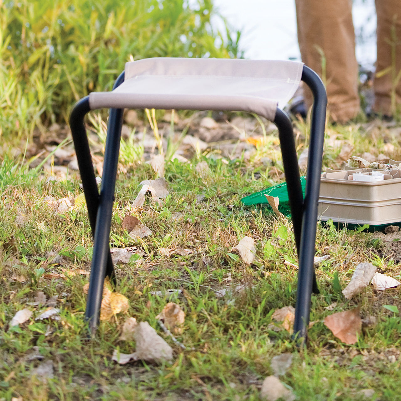 Coleman Rambler™ II Stool | Black & Brown
