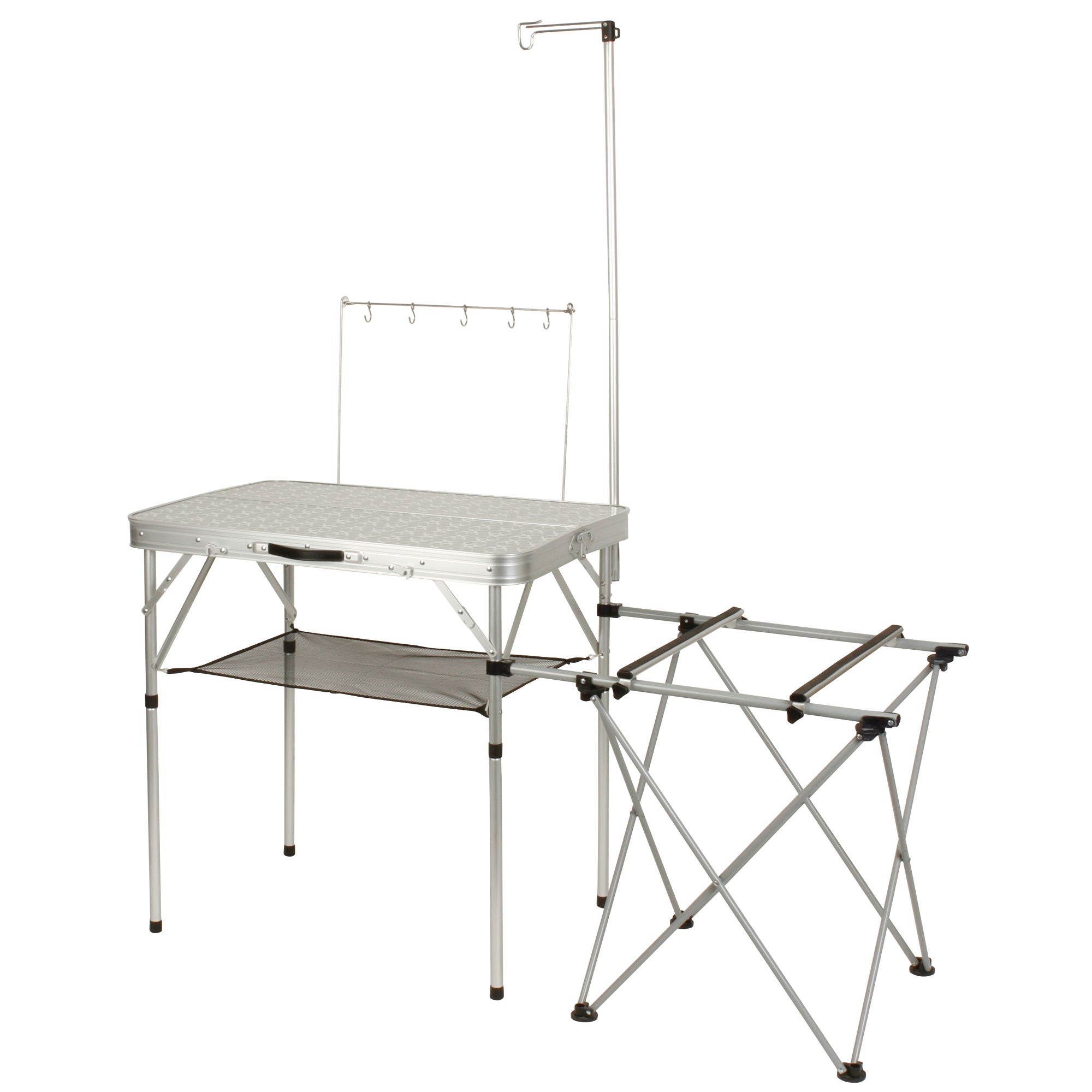 Coleman Pack-Away™ Folding Camp Kitchen | Grey & White