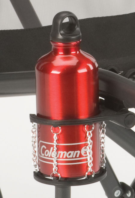 Coleman Comfortsmart™ Suspension Chair | Black | Cup Holder | Strong Steel Frame