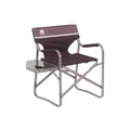 Coleman Aluminum Deck Chair | Black | Cup Holder