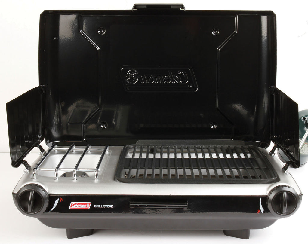 Coleman Tabletop Propane Gas Camping Grill/Stove | 2-Burner | Black