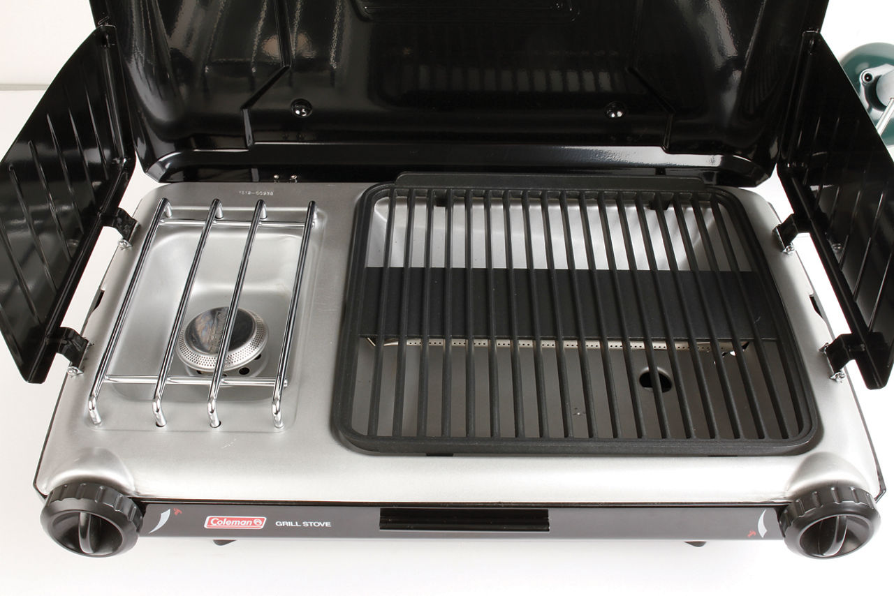 Coleman Tabletop Propane Gas Camping Grill/Stove | 2-Burner | Black