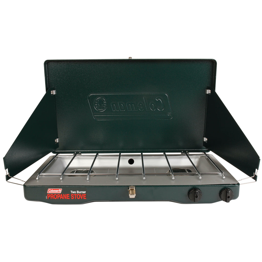 Coleman Classic Propane Gas Camping Stove | 2-Burner | Green