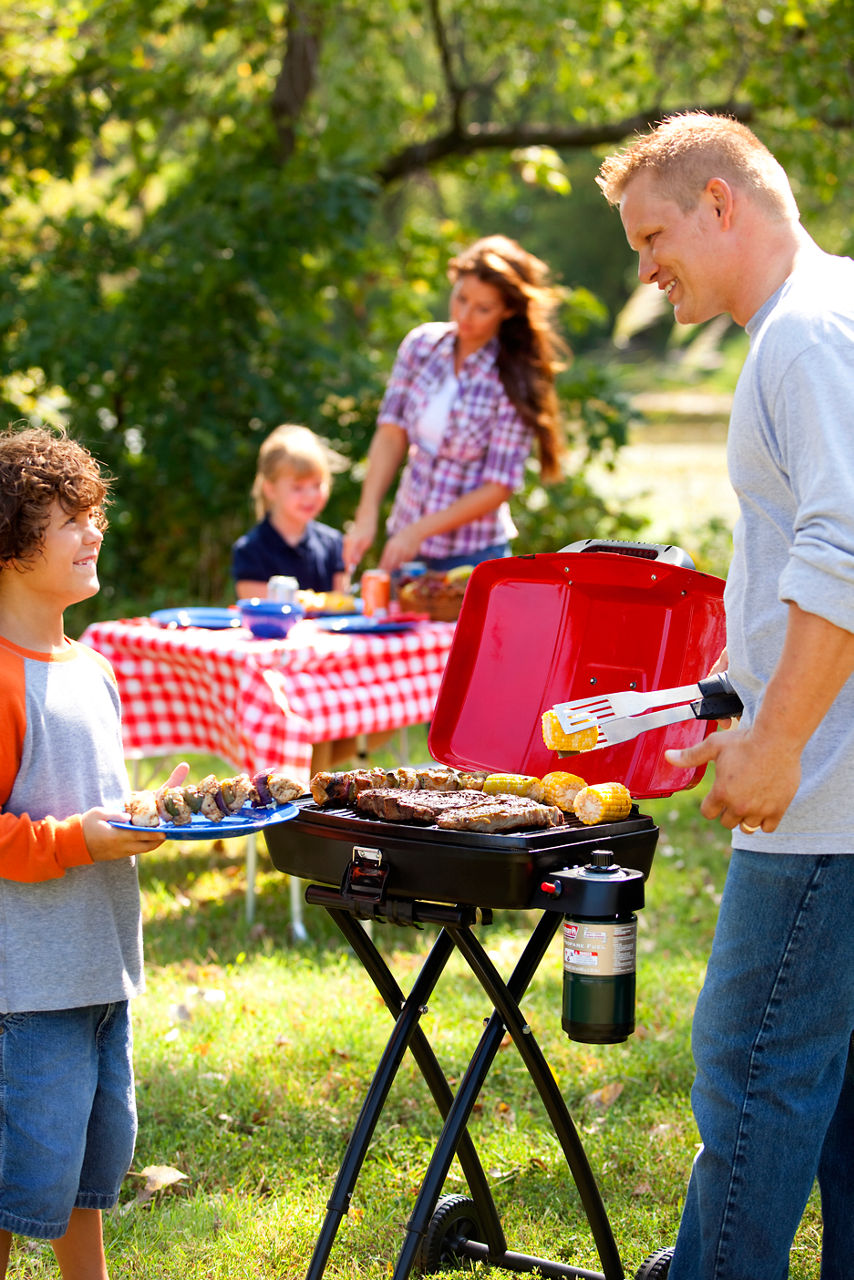 Coleman Road Trip Sportster® Propane Gas Grill | Red