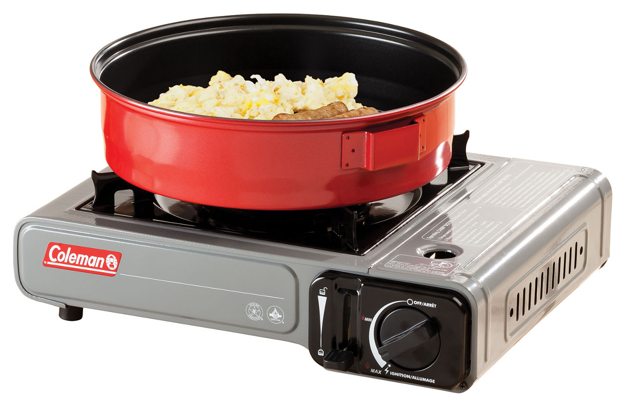 Coleman Classic 1-Burner Butane Camping Stove | Gray