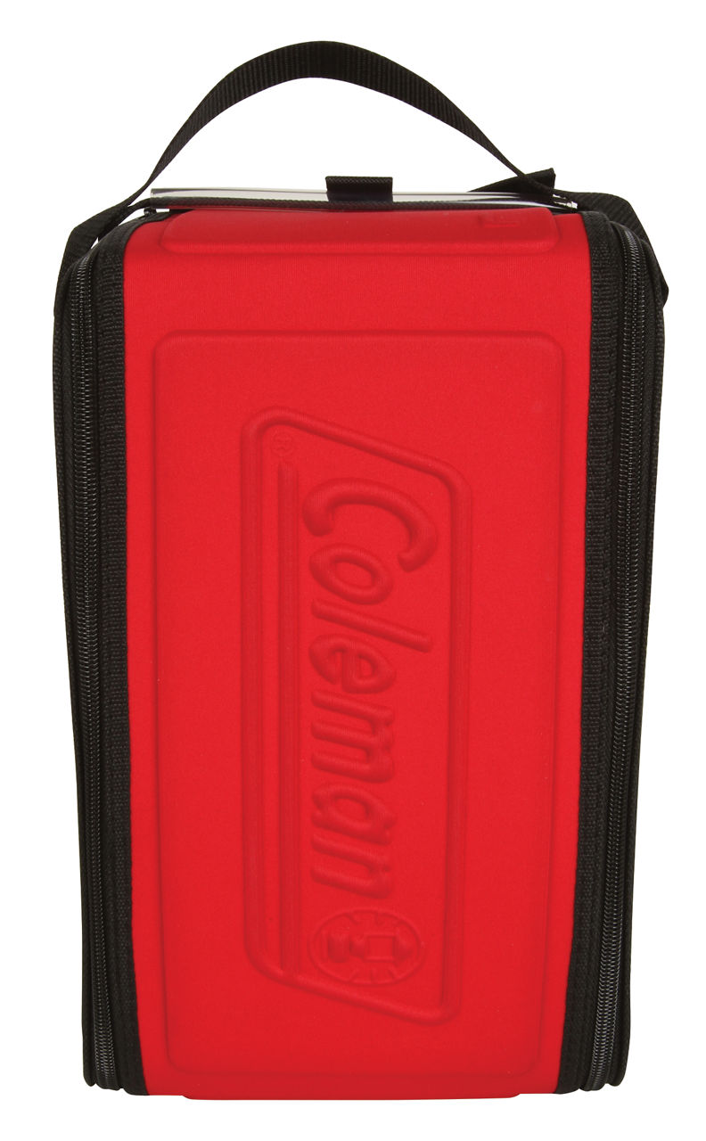 Coleman Northern Nova™ Propane Lantern with Case | Red | Adjustable Brightness | Push-Button Ignition