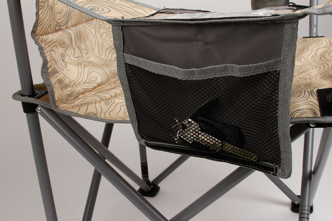 Coleman Big and Tall Camping Chair | Topo | Cup Holder | Strong Steel Frame
