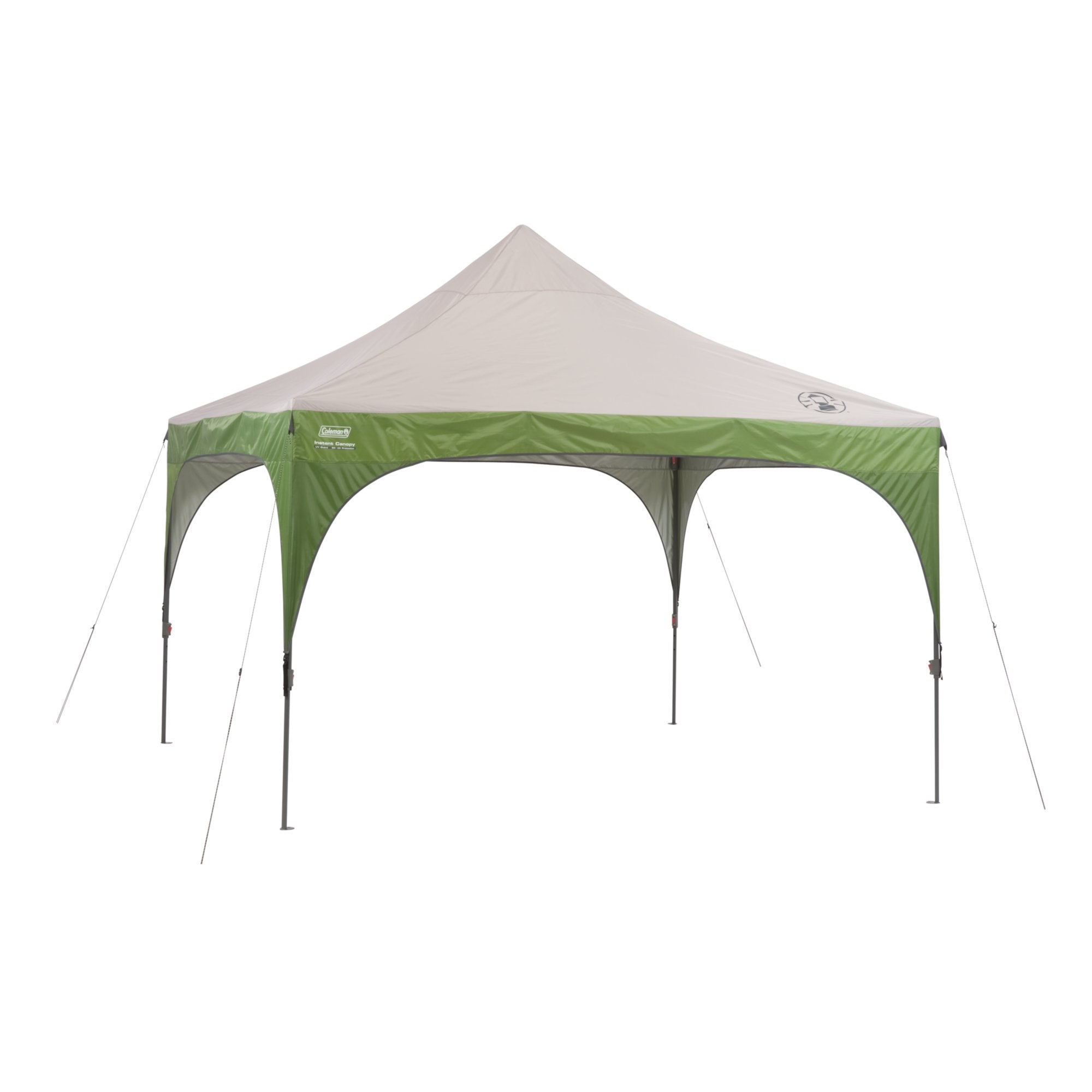 Coleman 12 x 12 Canopy Sun Shelter with Instant Setup | 12 x 12 ft | Green