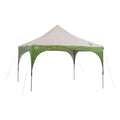 Coleman 12 x 12 Canopy Sun Shelter with Instant Setup | 12 x 12 ft | Green