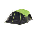 Coleman 6-Person Carlsbad™ Dark Room™ Dome Camping Tent with Screen Room | Green, Black & Teal