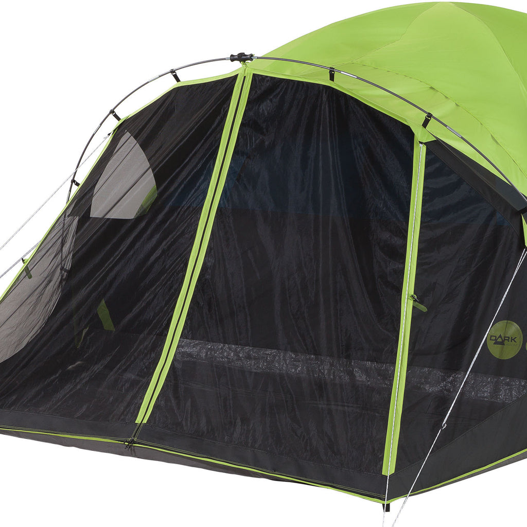 Coleman 6-Person Carlsbad™ Dark Room™ Dome Camping Tent with Screen Room | Green, Black & Teal