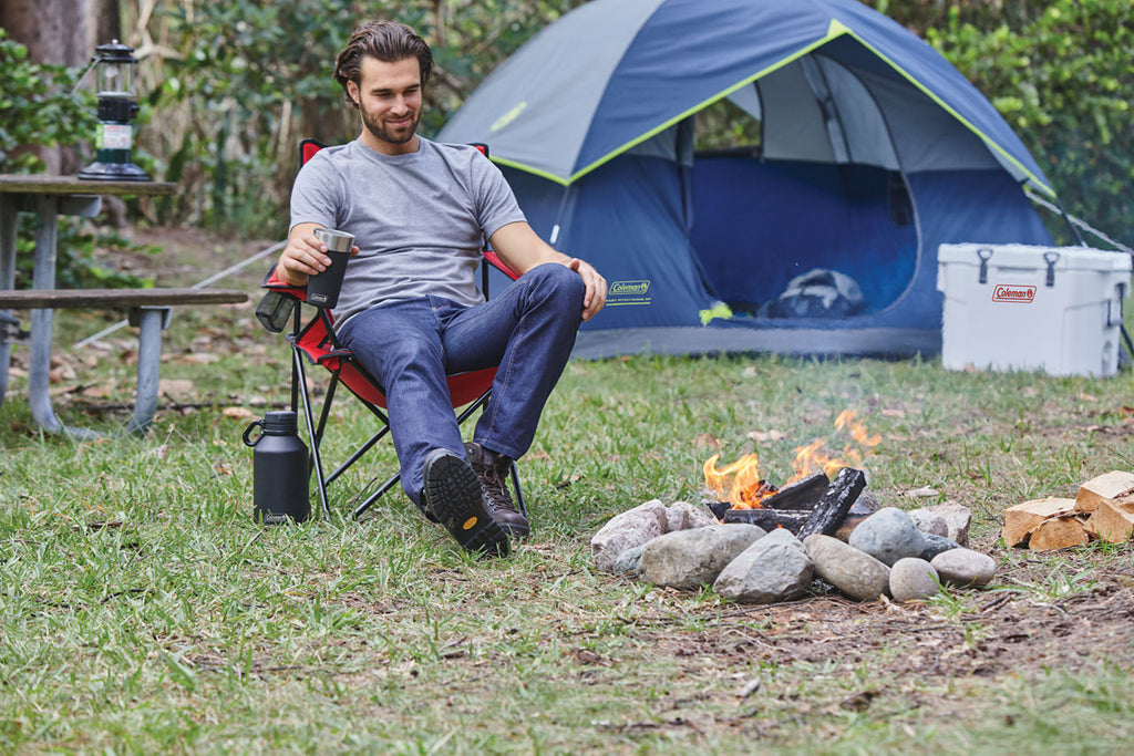 Coleman Sundome® 4-Person Camping Tent | 9 x 7'with 4'11" center height | Navy