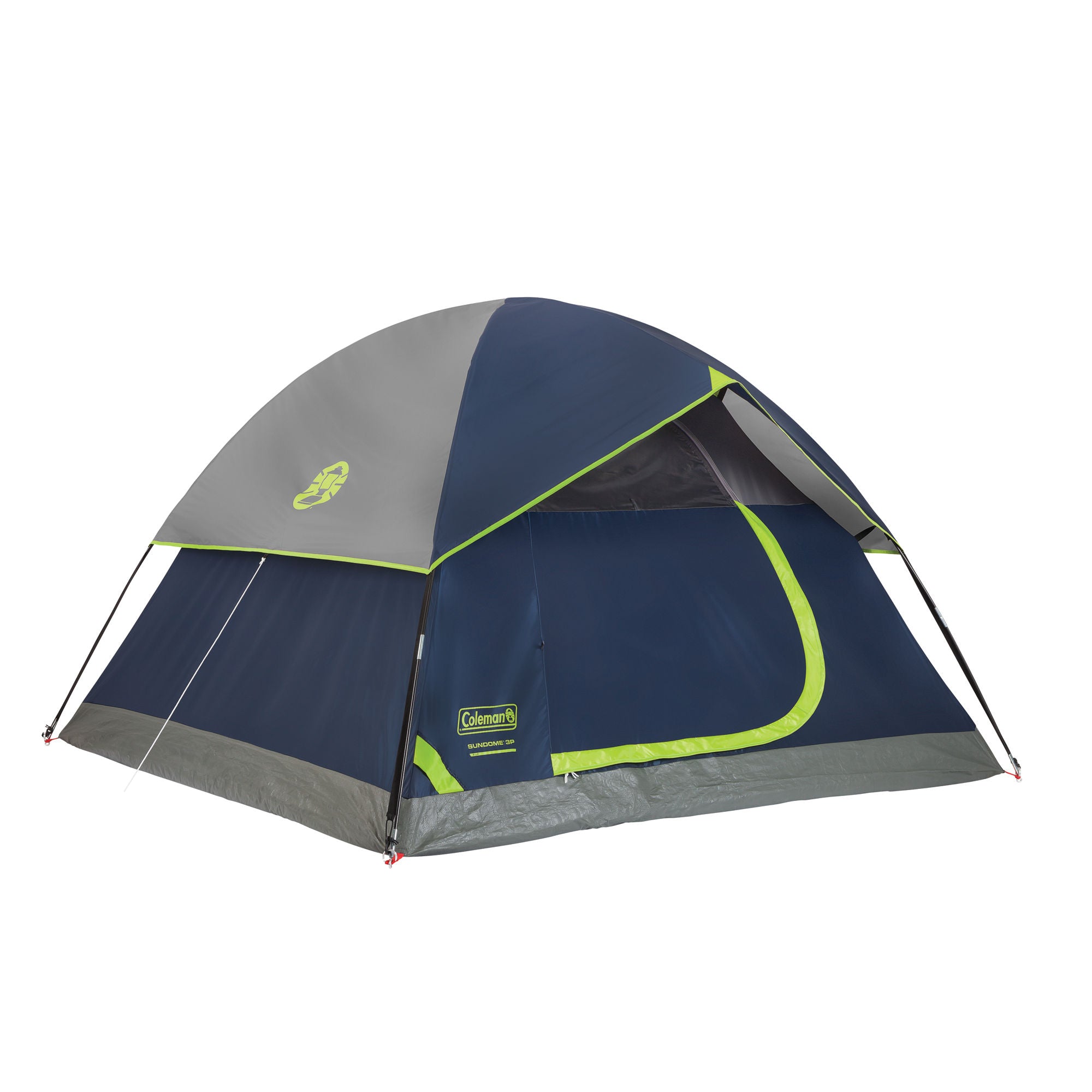 Coleman Sundome® 4-Person Camping Tent | 9 x 7'with 4'11" center height | Navy