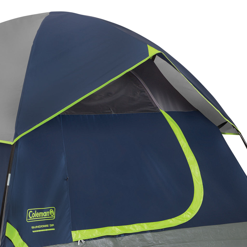 Coleman Sundome® 2-Person Camping Tent | 7 ft x 5 ft | Navy & Grey