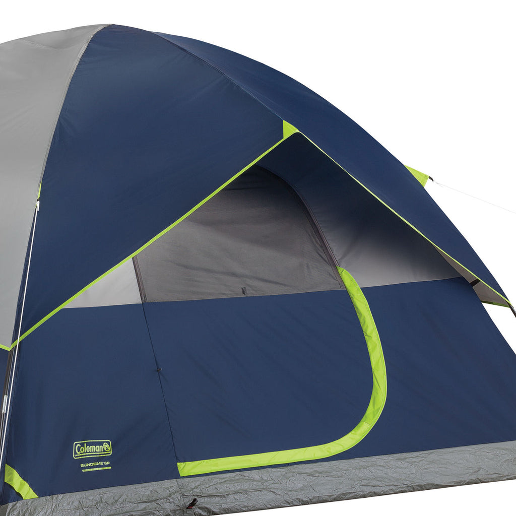 Coleman Sundome® 6-Person Camping Tent | 10 ft x 10 ft | Navy