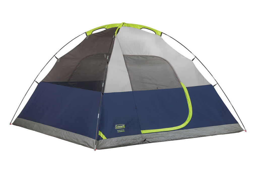 Coleman Sundome® 6-Person Camping Tent | 10 ft x 10 ft | Navy & Grey
