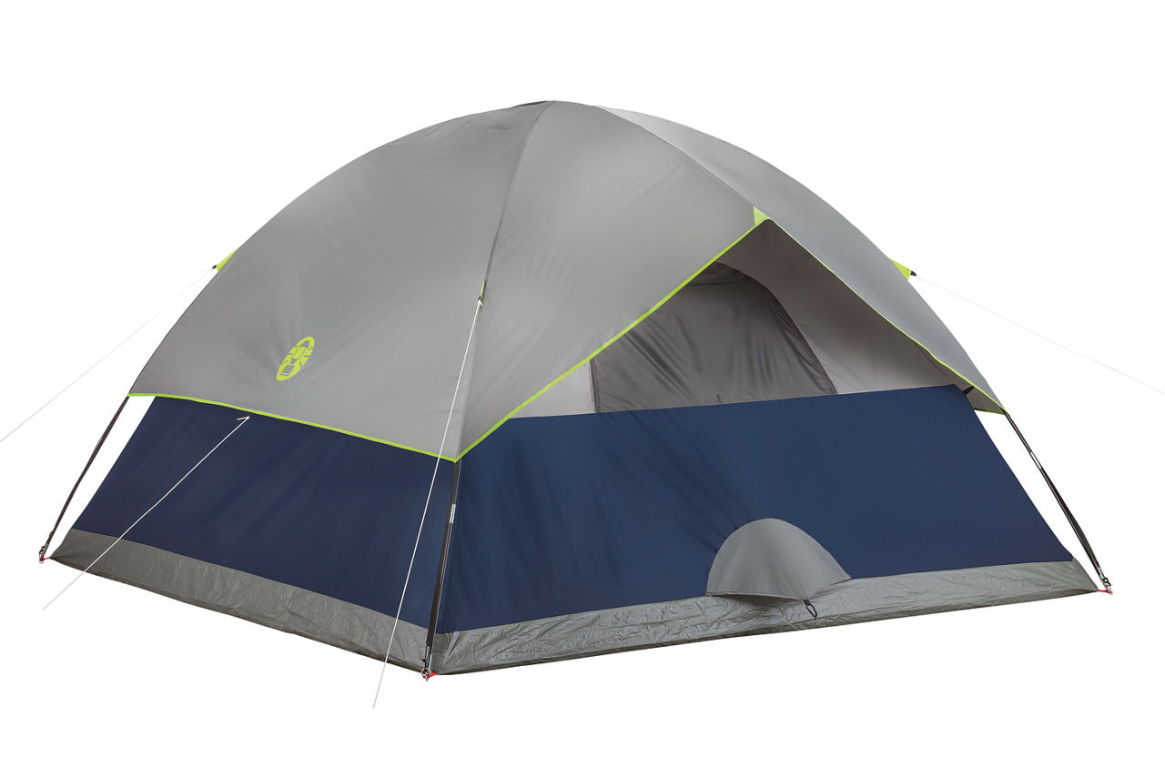 Coleman Sundome® 6-Person Camping Tent | 10 ft x 10 ft | Navy & Grey