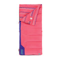 Coleman Kids 50°F Cool-Weather Sleeping Bag | Pink | 60"l X 26"w | Pink/purple