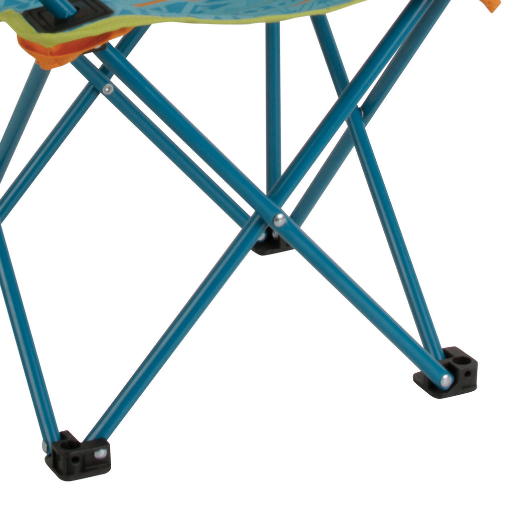 Coleman Kids Quad Chair | Teal | Cup Holder | Strong Steel Frame