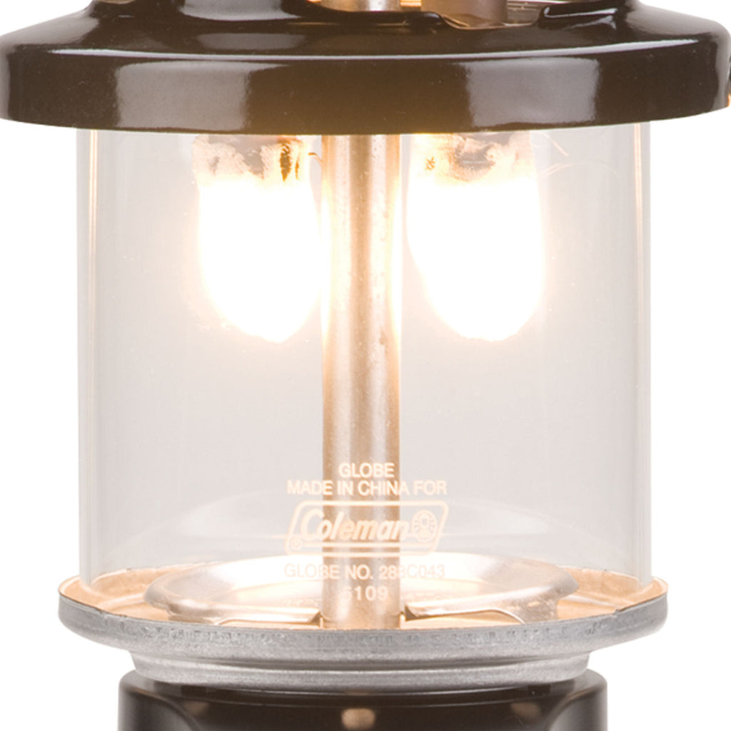 Coleman Deluxe Propane Lantern | Green | Adjustable Brightness