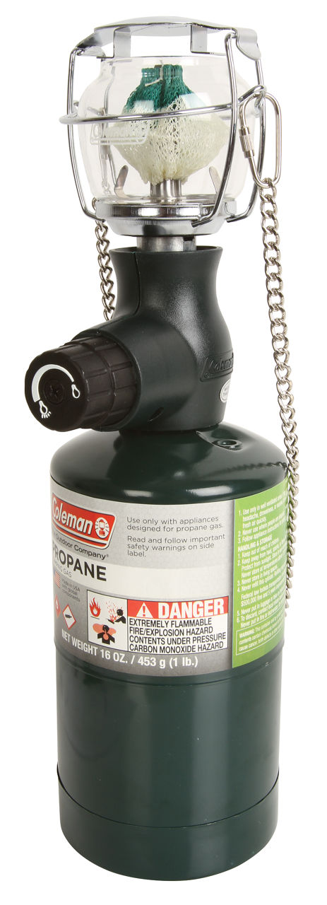 Coleman Compact Propane Lantern | Green | Adjustable Brightness