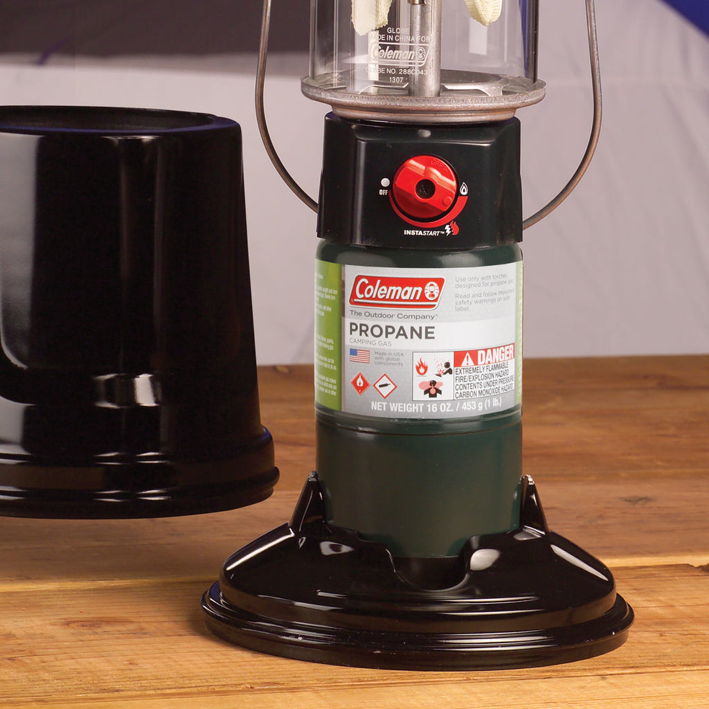 Coleman QuickPack™ Deluxe+ Propane Lantern | Green | Adjustable Brightness