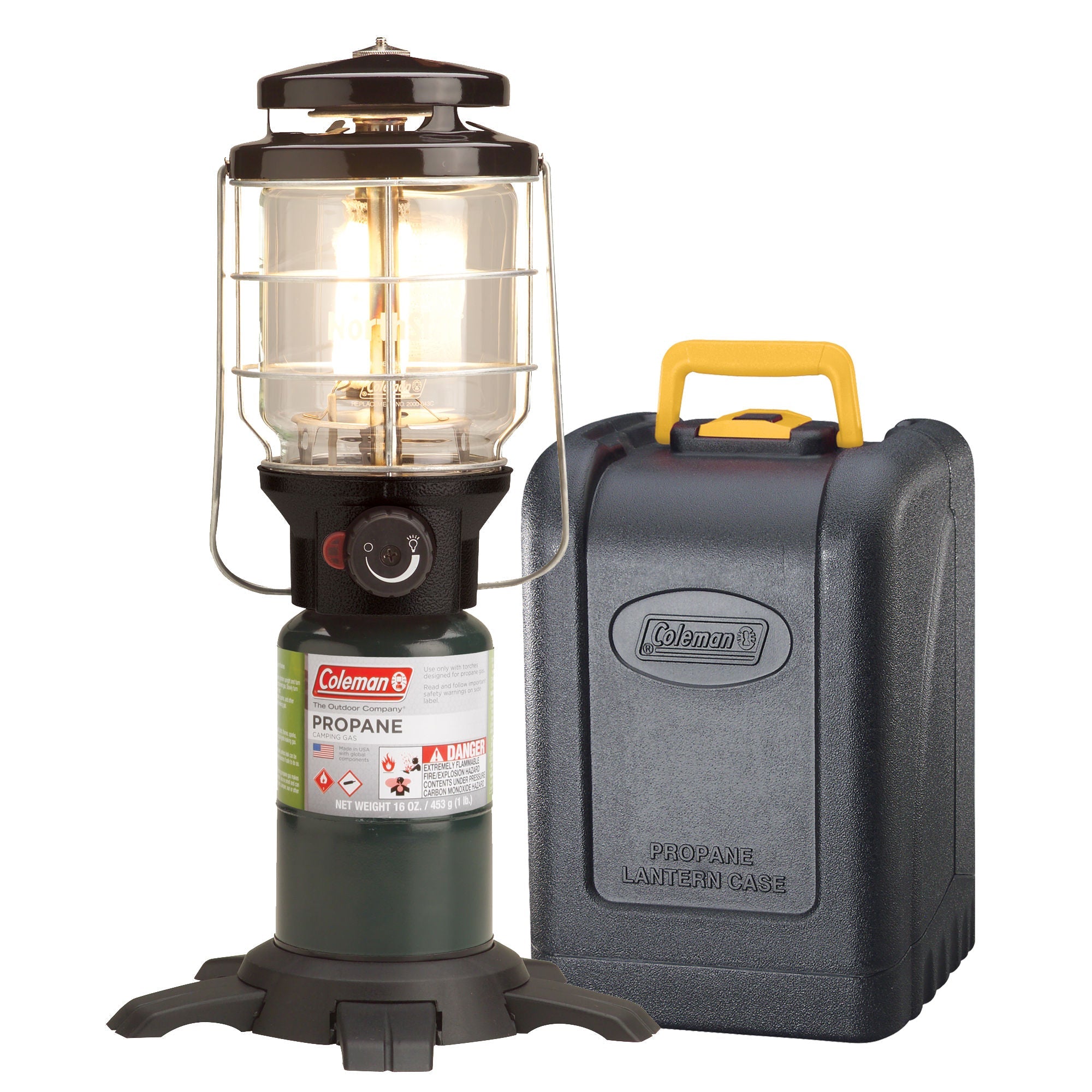 Coleman NorthStar® 1500 Lumens Propane Lantern with Storage Case | Green